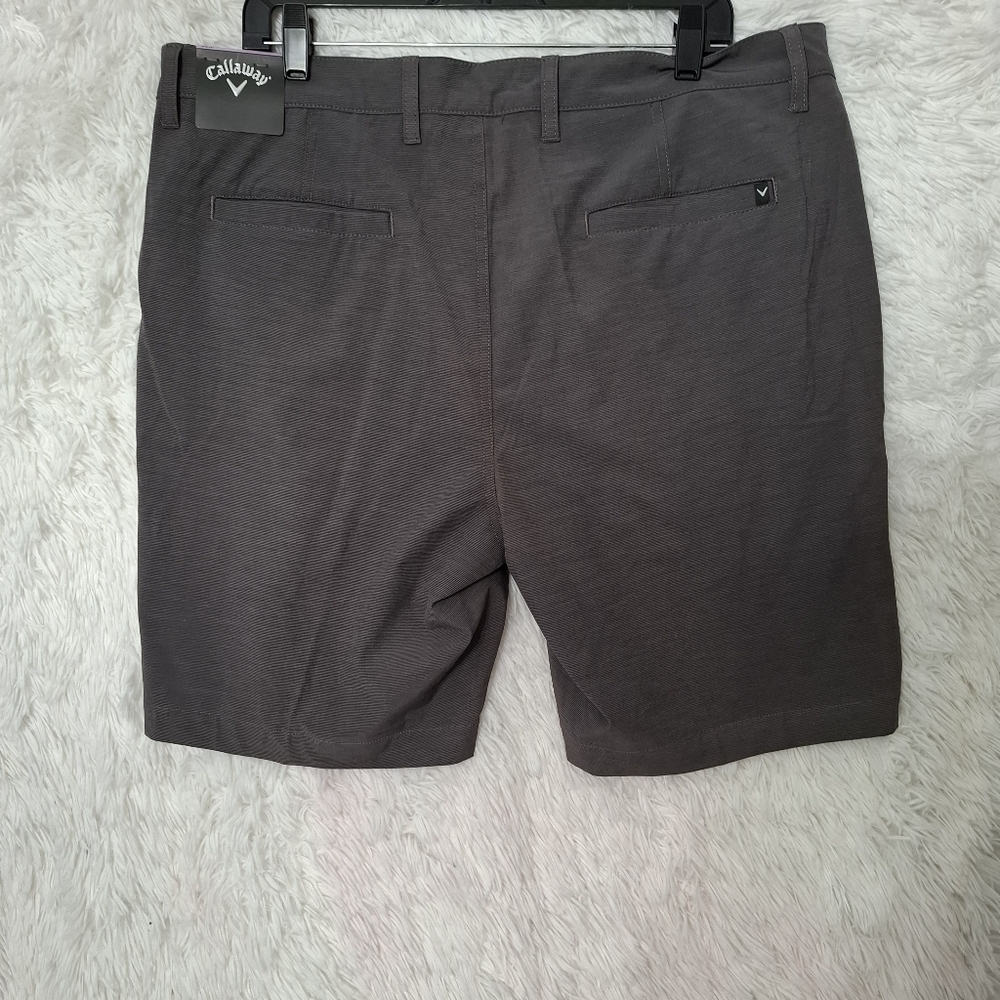 Callaway Men's Opti-Dri Golf Shorts Size 38W Gray New - Picture 9 of 14